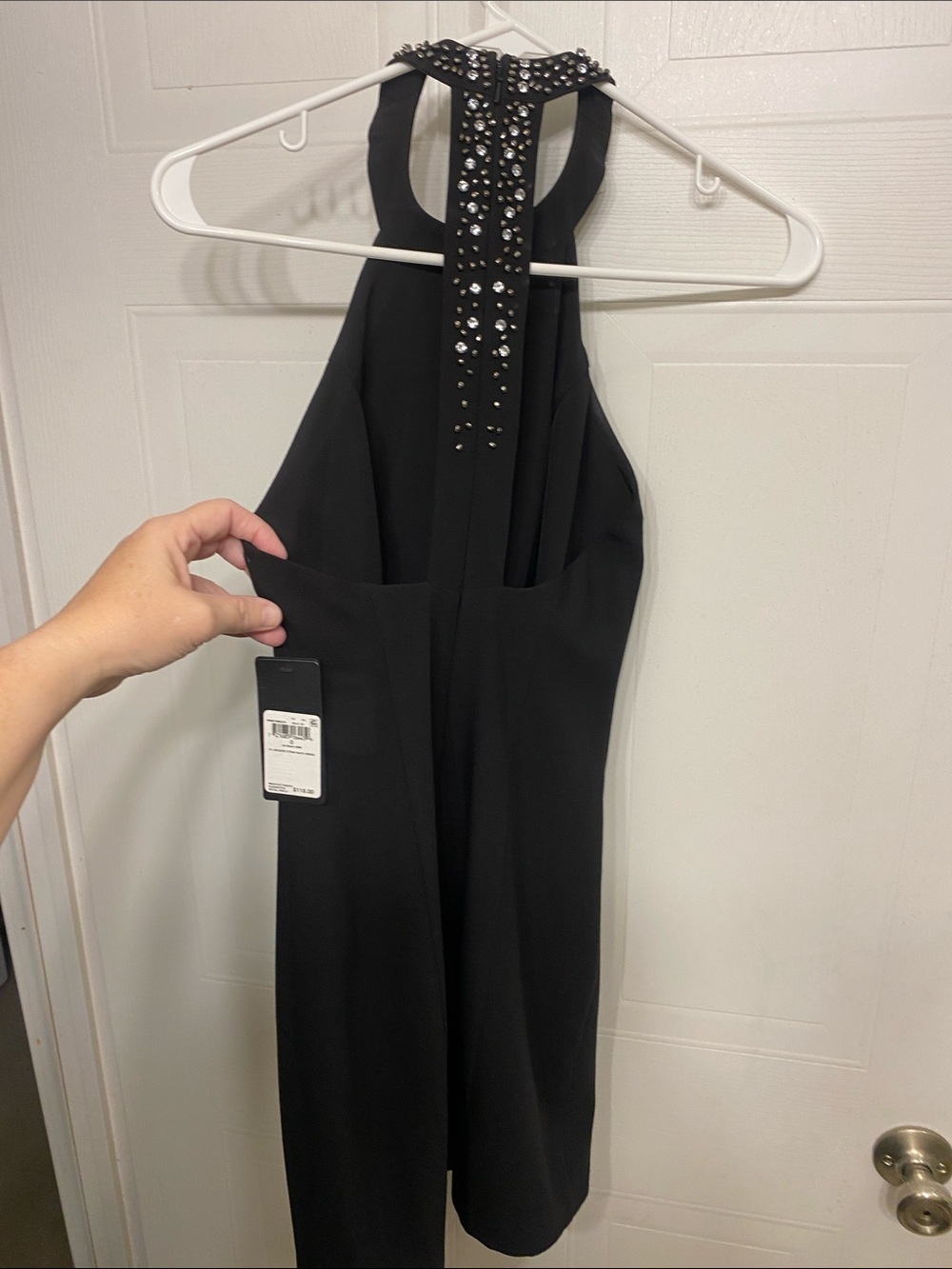 Guess Black Embellished Dress Size 0